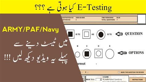 paf e testing system.